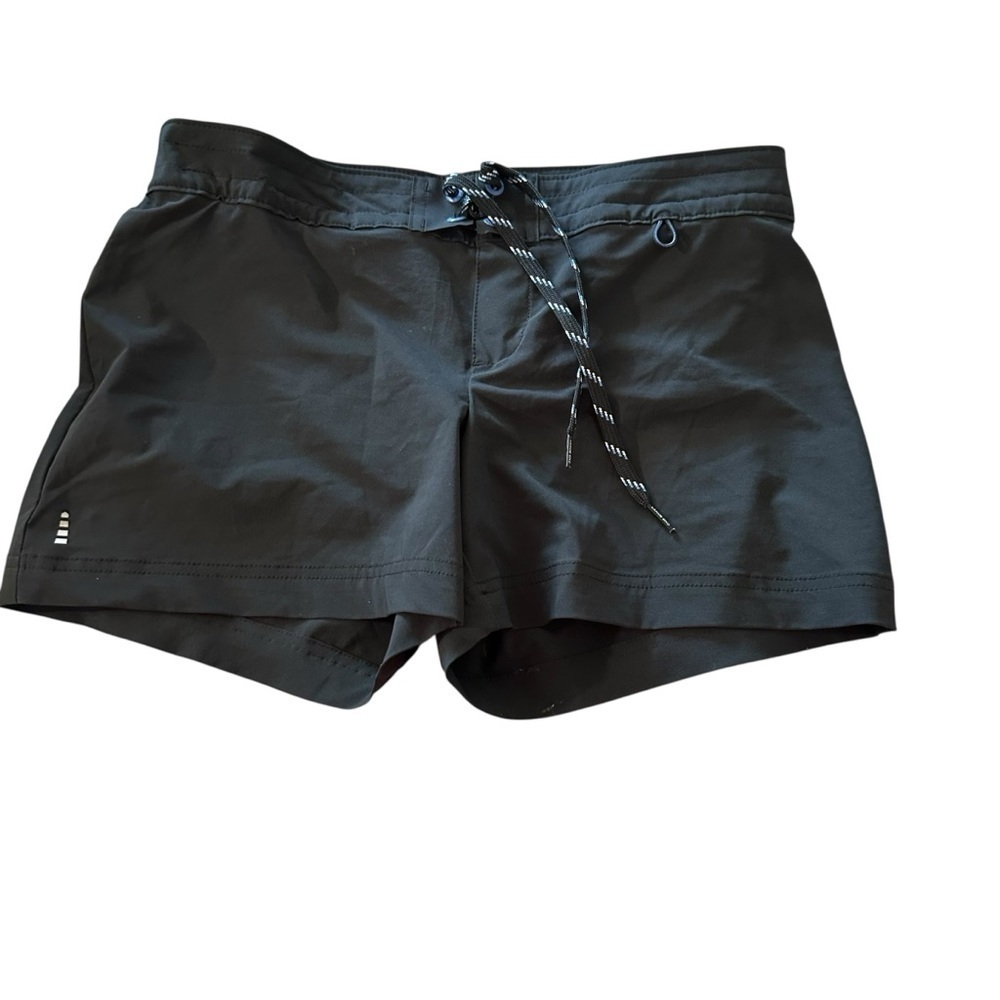 Lands' End Classic Black Swim Shorts